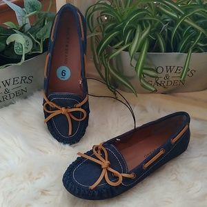 🆕Lucky brand denim flats/loafer shoes❤️